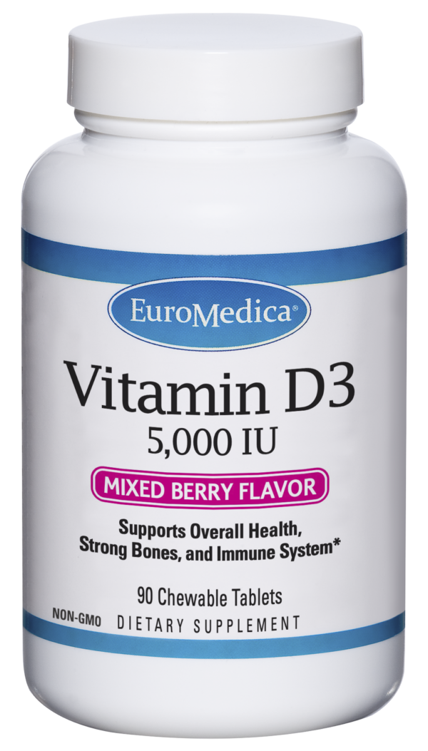 Vitamin D3 5,000 IU Mixed berry chewable